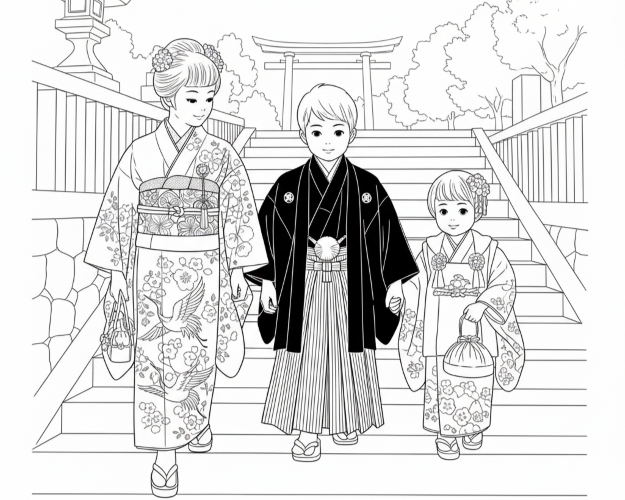 七五三 お宮参り
